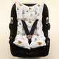 Stroller Cover Set - Double Side - Hardal Muslin - Zoo