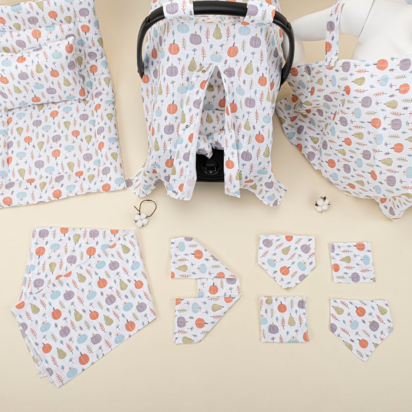 11 Piece - Newborn Sets - Summery - Yeşil Balkabağı