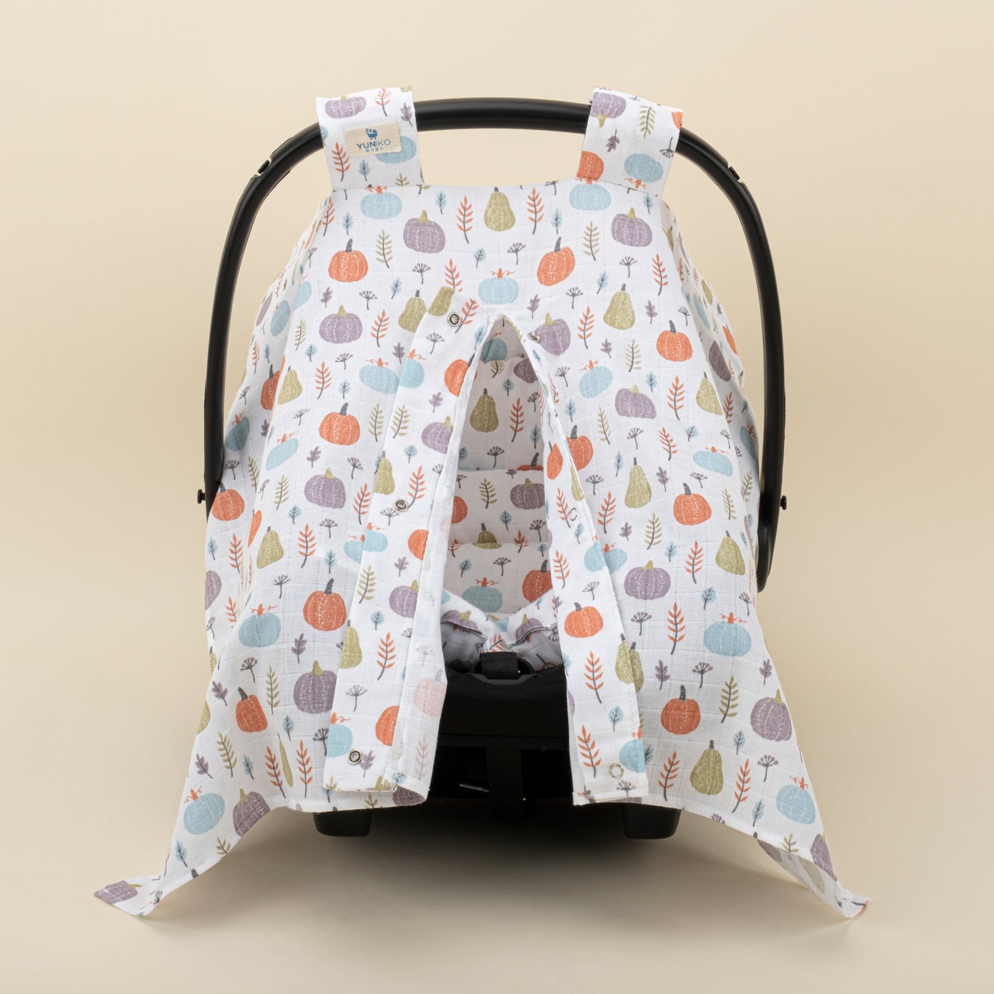 Stroller Cover Set - Single Side - Yeşil Balkabağı