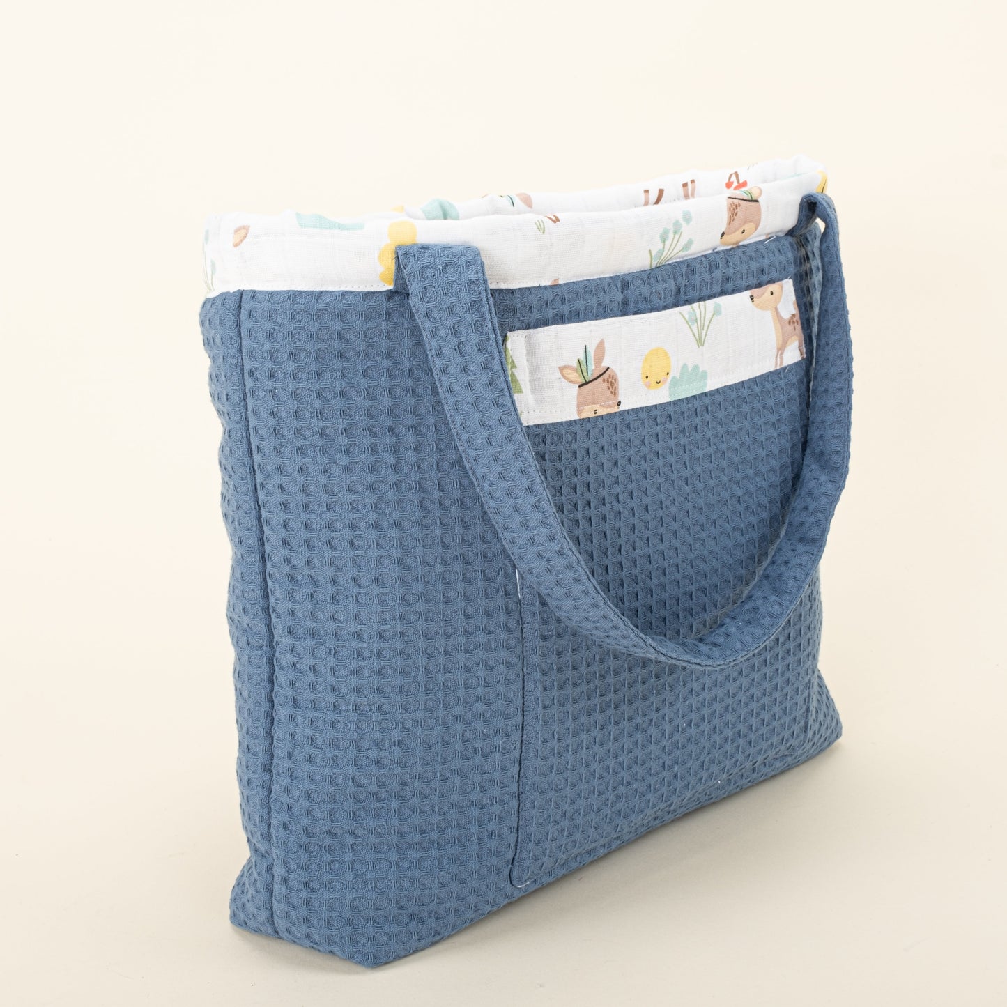 Baby Care Bag - İndigo Petek - Ceylan