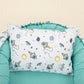 Babynest and Pillow - Çift Taraflı - Nil Yeşili Petek - Uzay