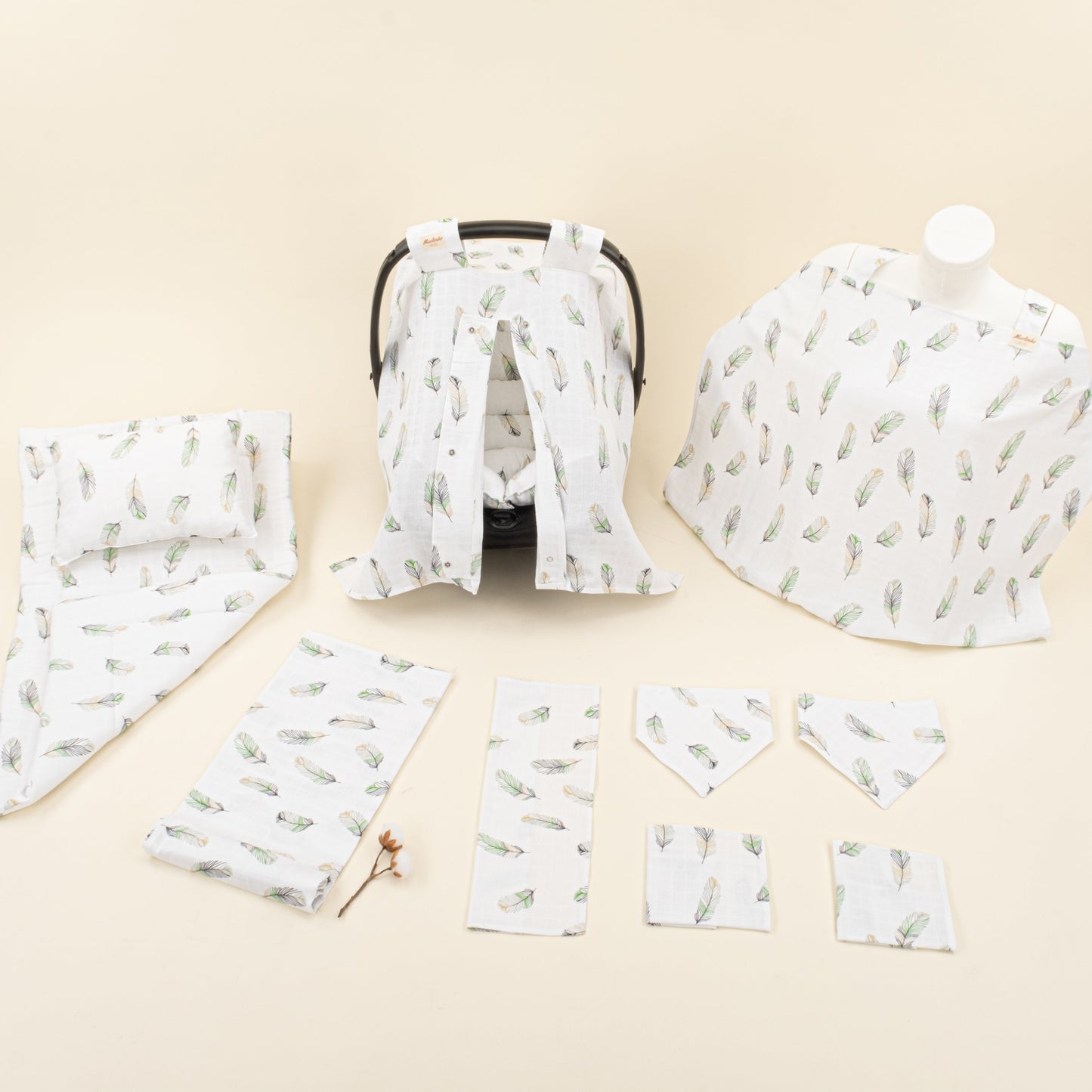 11 Piece - Newborn Sets - Summery - Yeşil Tüy