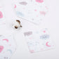 9 Piece - Newborn Sets - Double Sided - Winter - Bebe Pembe Petek - Pembe Bulut