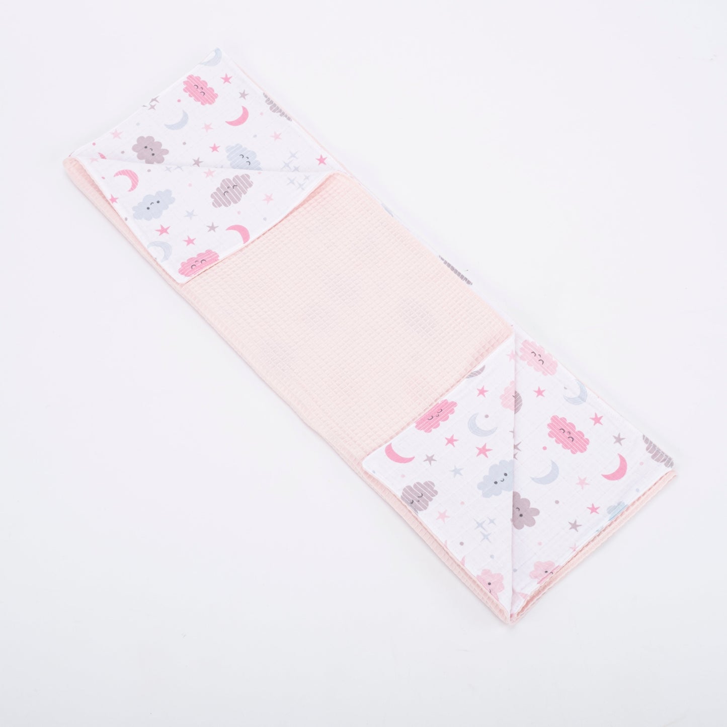 9 Piece - Newborn Sets - Double Sided - Winter - Bebe Pembe Petek - Pembe Bulut