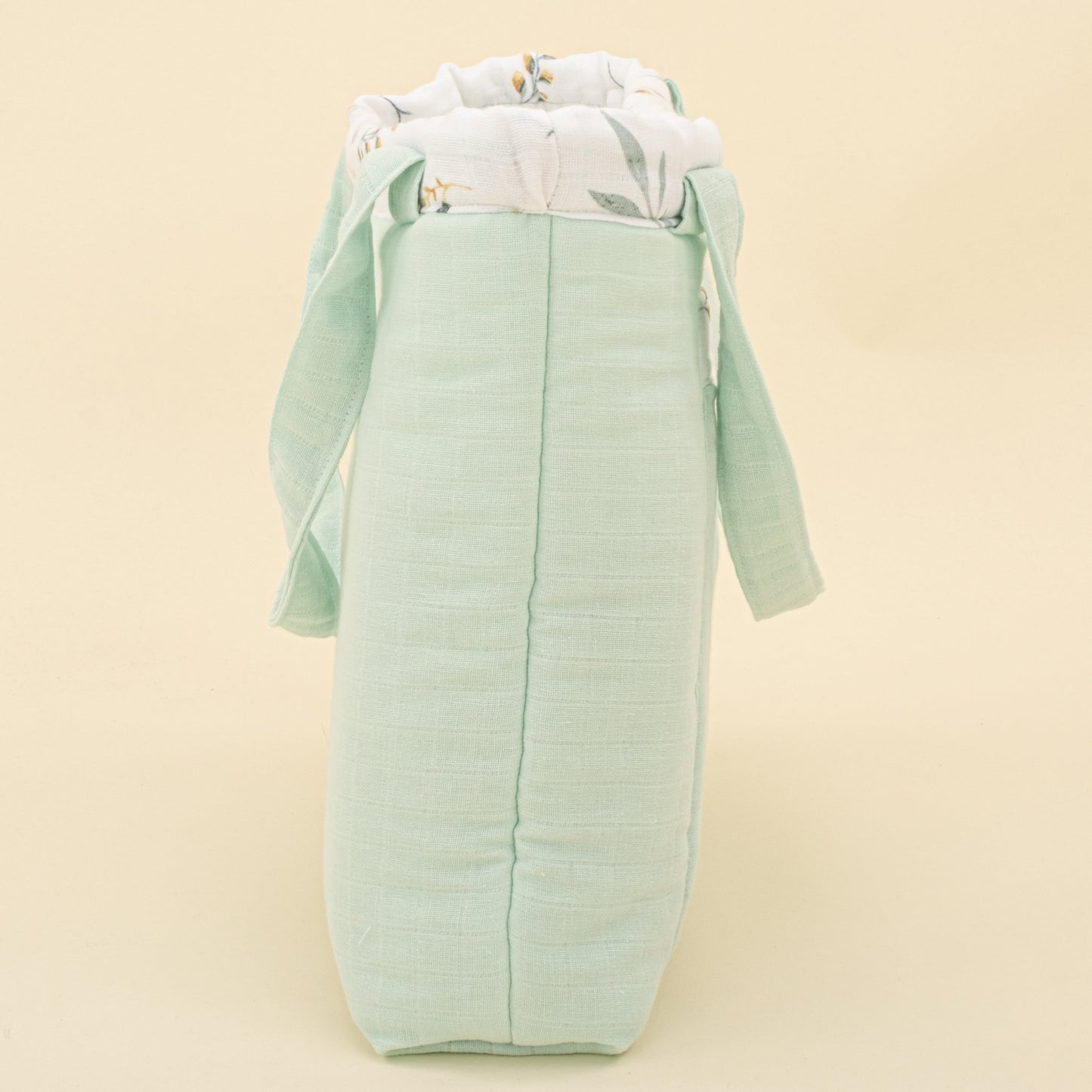 BeBaby Care Bag - Mint Muslin - Yapraklar