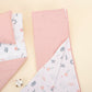 11 Piece - Newborn Sets - Double Sided - Seasonal - Pudra Müslin - Yeşil Çiçekler