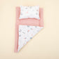 Double Sided Changing Pad and Pillow - Yeşil Çiçekler