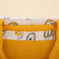 Baby Care Bag - Hardal Petek - Sarı Aslan