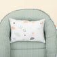 Babynest and Pillow - Çift Taraflı - Mint Örgü - Kuş