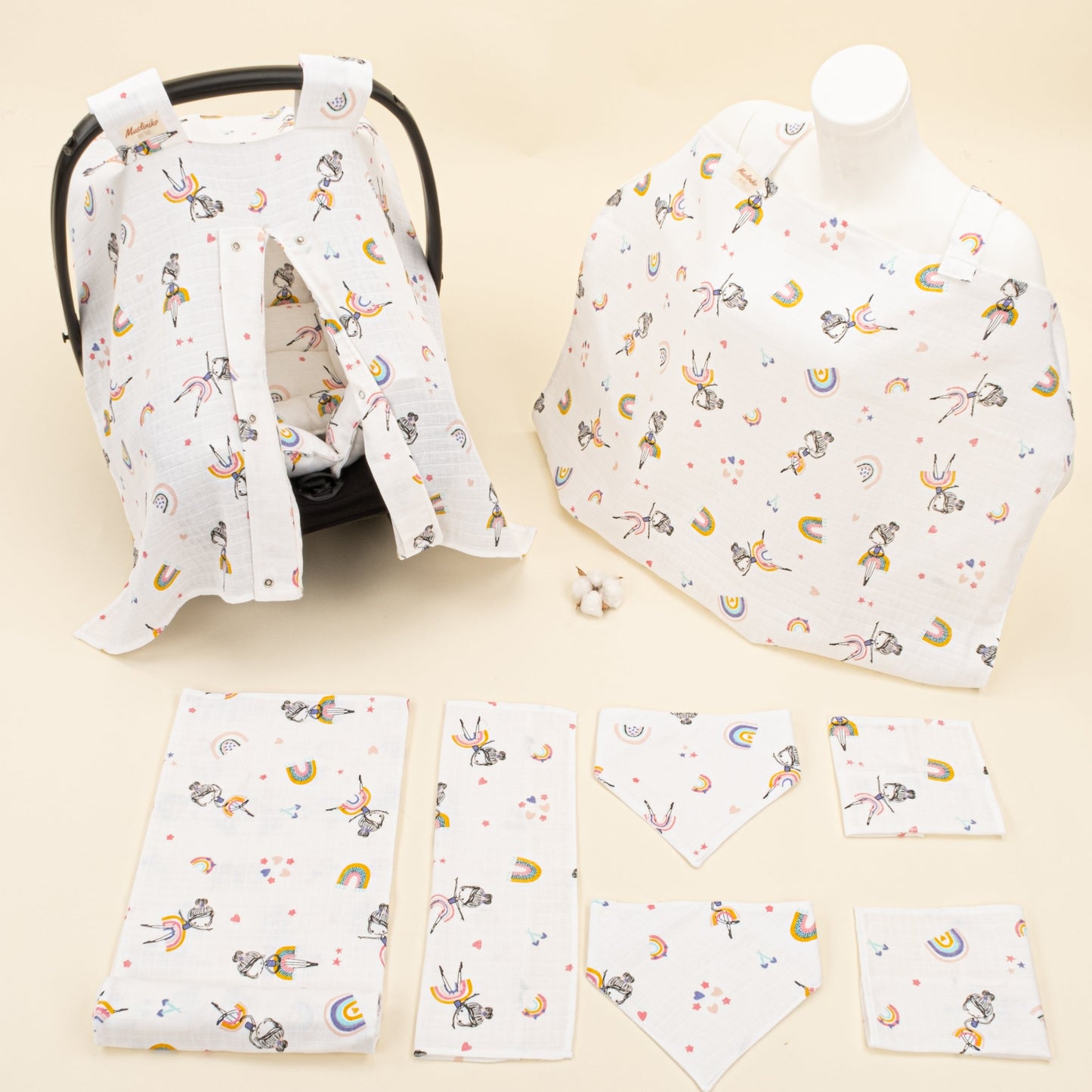 9 Piece - Newborn Sets - Summery - Balerin