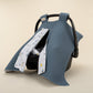 Stroller Cover Set - Double Side - Koyu Mavi Petek - Mavi Canlılar