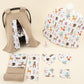 9 Piece - Newborn Sets - Double Sided - Winter - Taş Örgü - Orman