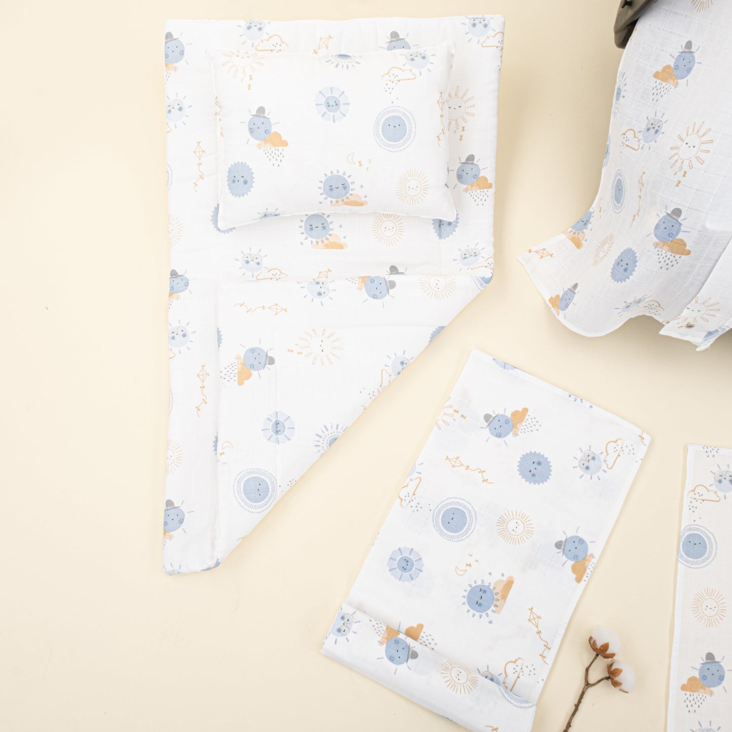 11 Piece - Newborn Sets - Summery - Mavi Güneş