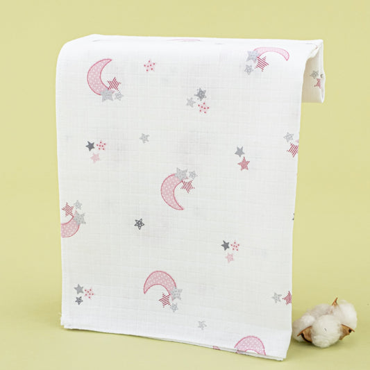 Muslin Cover - Pembe Ay