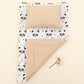 Double Sided Changing Pad and Pillow - Bej Petek - Panda