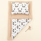 Double Sided Changing Pad and Pillow - Bej Petek - Panda