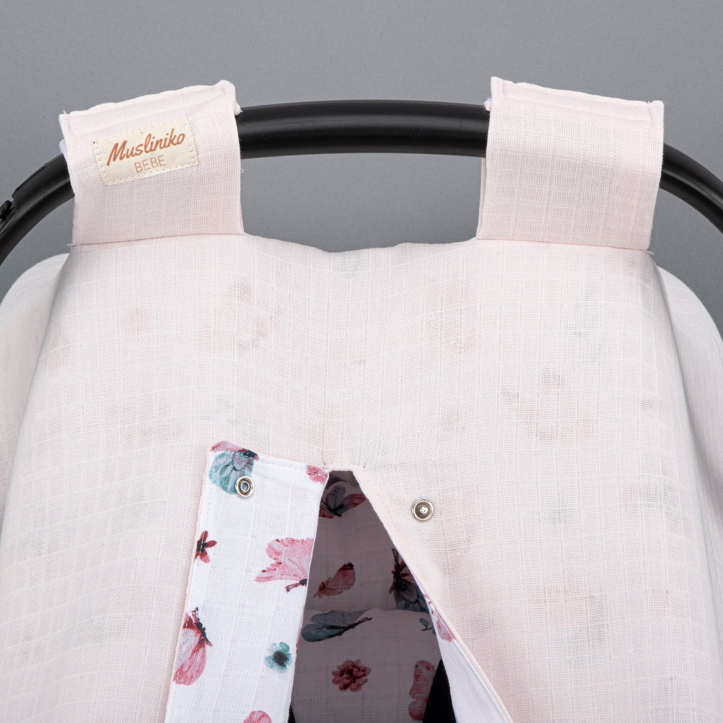 11 Piece - Newborn Sets - Double Sided - Seasonal - Açık Pudra Muslin - Kelebekler