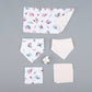 11 Piece - Newborn Sets - Double Sided - Seasonal - Açık Pudra Muslin - Kelebekler