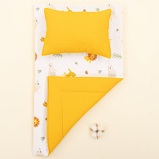 Double Sided Changing Pad and Pillow - Hardal Petek - Aslan