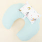 Double Sided Breastfeeding Pillow - Su Yeşili Muslin - Balerin