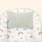 Babynest and Pillow - Çift Taraflı - Yeşil Petek - Kahverengi Gökkuşağı