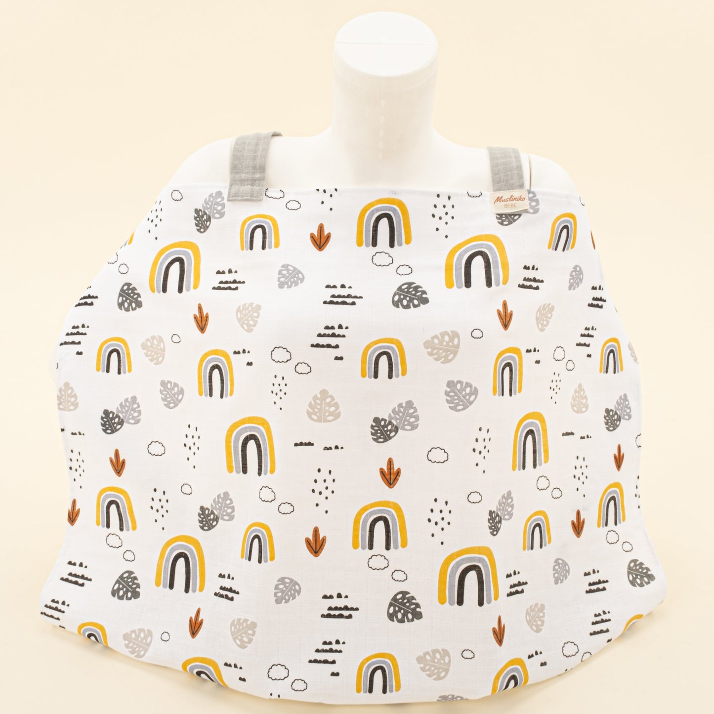 Breastfeeding Bib - Hardal Gökkuşağı