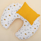 Double Sided Breastfeeding Pillow - Hardal Petek - Zürafa