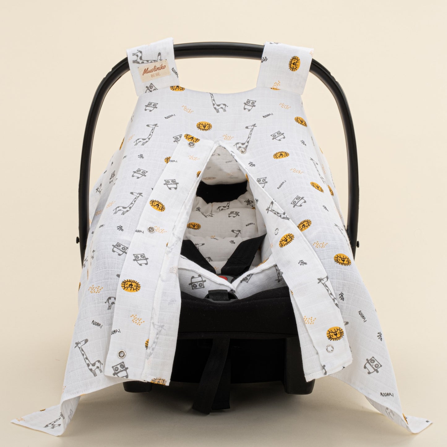 Stroller Cover Set - Single Side - Zürafa