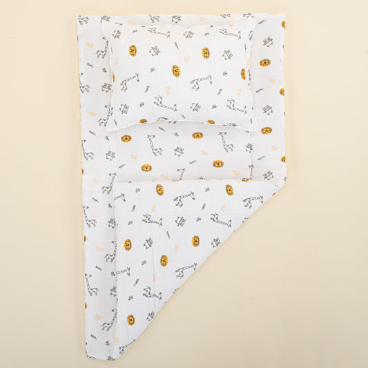 Double Sided Changing Pad and Pillow- Zürafa