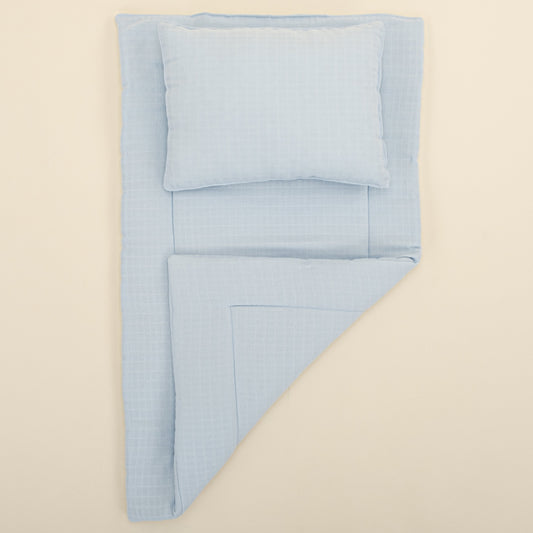 Double Sided Changing Pad and Pillow - Bebe Mavisi Müslin