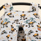 Stroller Cover Set - Single Side - Tropikal Panda