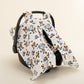 Stroller Cover Set - Single Side - Tropikal Panda