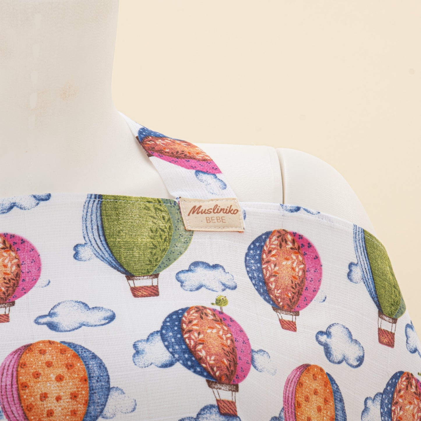 Breastfeeding Bib - Uçan Balonlar