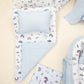 18 Piece Full Set - Double Sided  - Mavi Muslin - Mavi Kedi