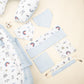 18 Piece Full Set - Double Sided  - Mavi Muslin - Mavi Kedi