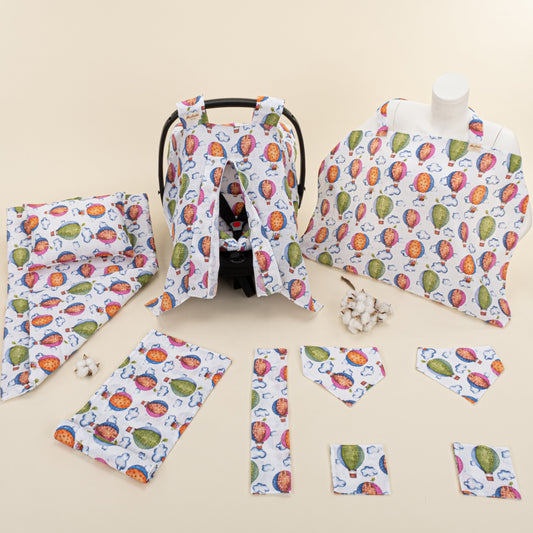 11 Piece - Newborn Sets - Summery - Uçan Balonlar