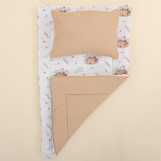 Double Sided Changing Pad and Pillow - Kumsal Beji Petek - Uykucu Ceylan