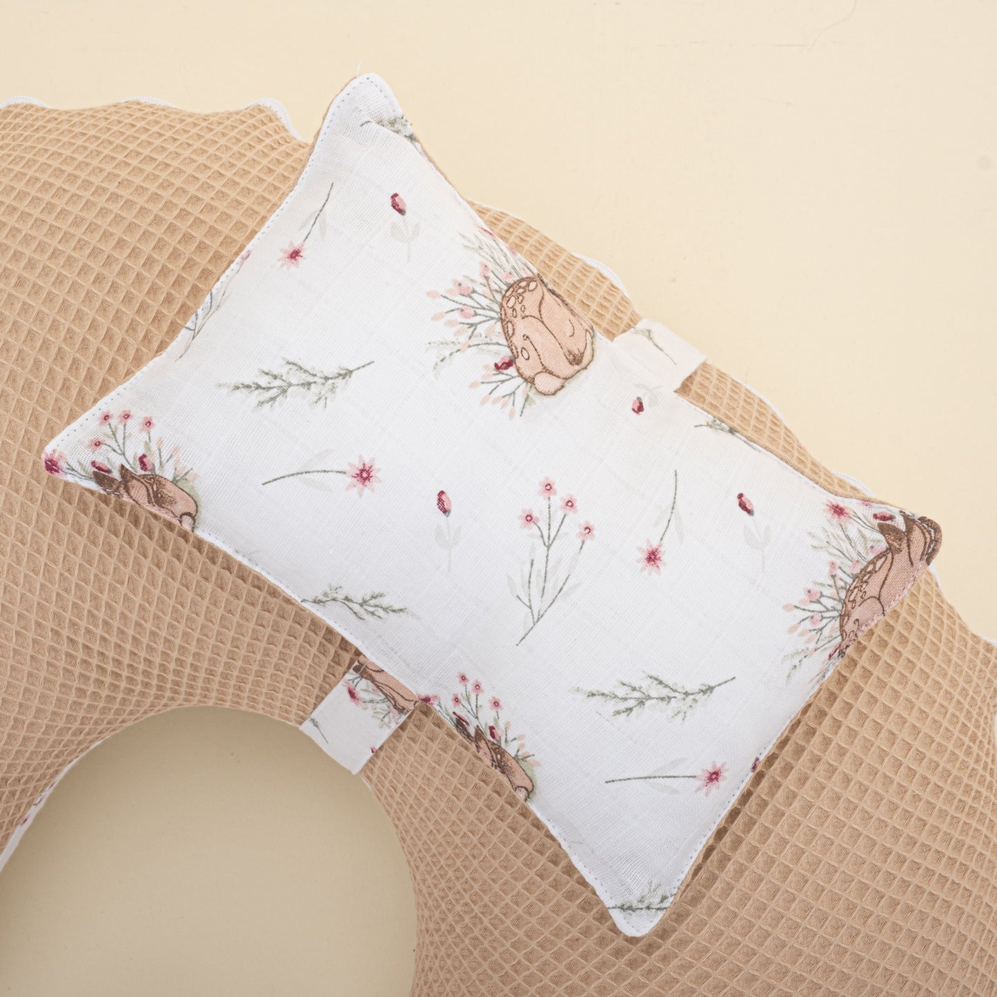 Double Sided Breastfeeding Pillow - Kumsal Beji Petek - Uykucu Ceylan