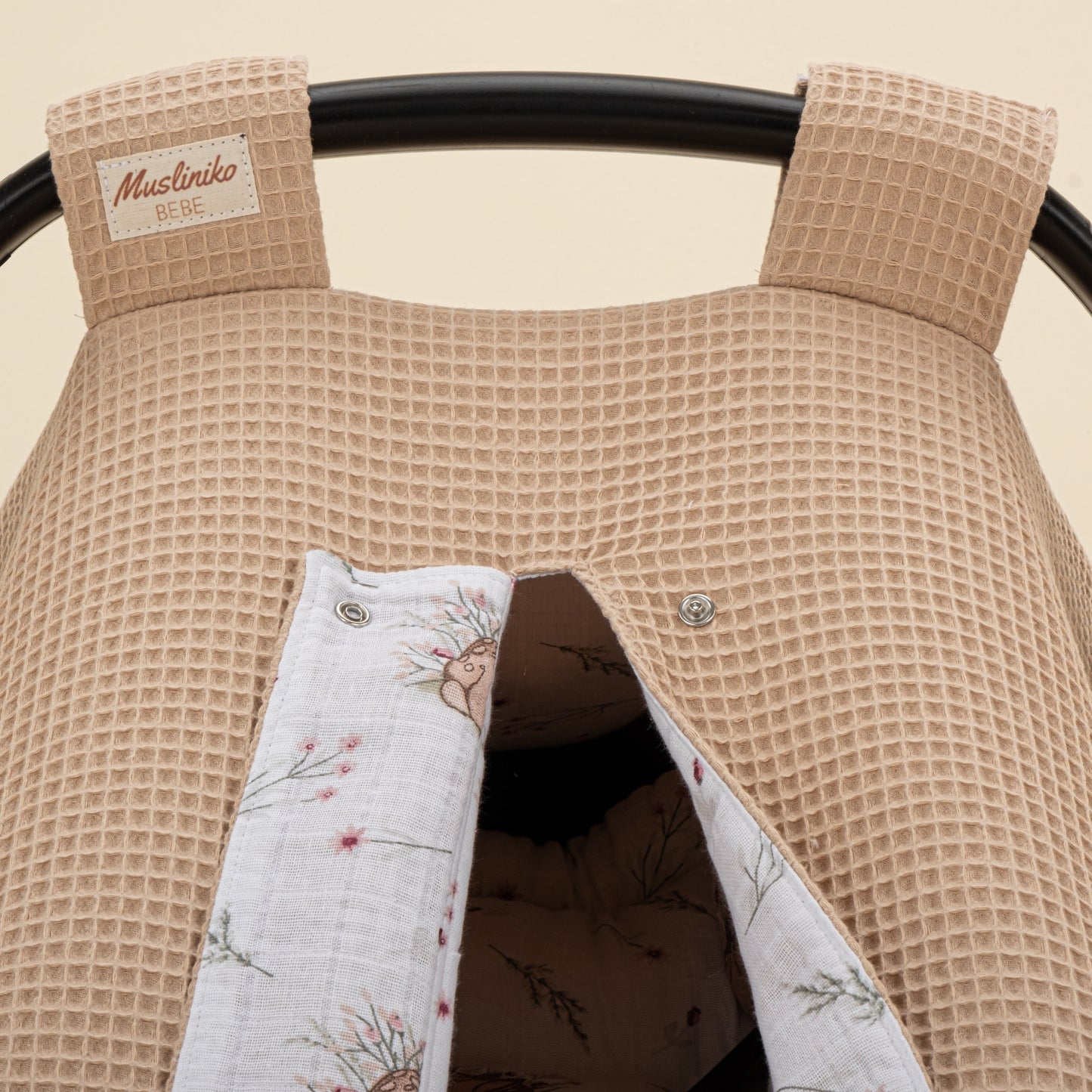 Stroller Cover Set - Double Side - Kumsal Beji Petek - Uykucu Ceylan