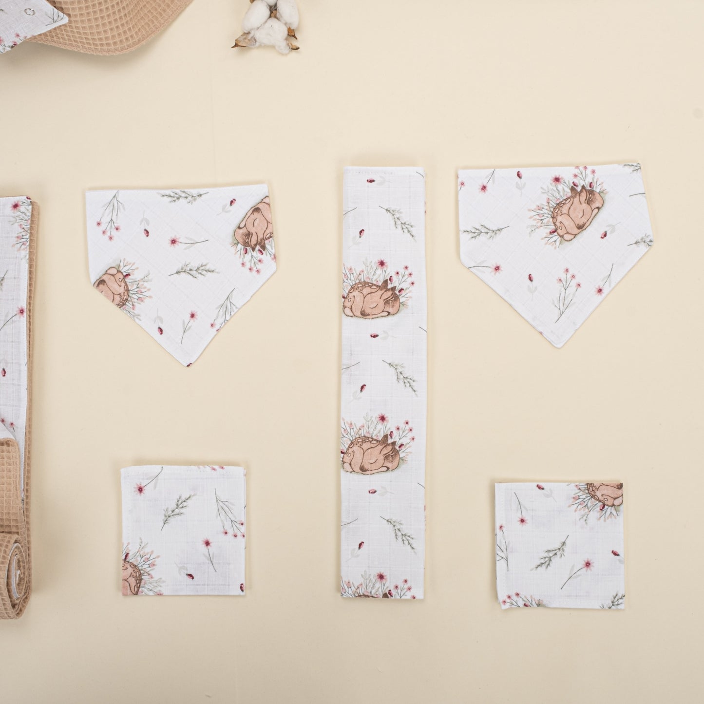 9 Piece - Newborn Sets - Double Sided - Winter - Kumsal Beji Petek - Uykucu Ceylan