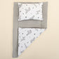 Double Sided Changing Pad and Pillow - Açık Gri Müslin - Kaplan