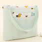 Baby Care Bag  - Su Yeşili Muslin - Süper Kahramanlar