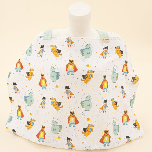 Breastfeeding Bib - Süper Kahramanlar