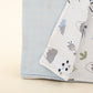 Double Side Muslin Cover - Mavi Muslin - Mavi Kedi