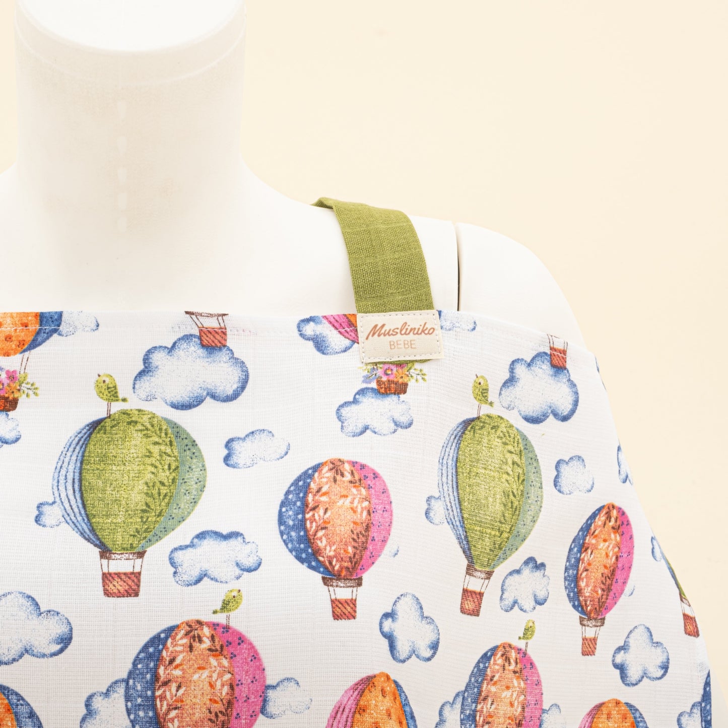 Breastfeeding Bib - Uçan Balonlar