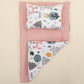 Double Sided Changing Pad and Pillow - Pudra Muslin - Tilki