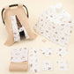 9 Piece - Newborn Sets - Double Sided - Winter - Kahverengi Arabalar