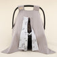 Stroller Cover Set - Double Side - Gri Saten - Kaplan