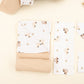 9 Piece - Newborn Sets - Double Sided - Winter - Kahverengi Arabalar