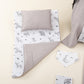 11 Piece - Newborn Sets - Double Sided - Winter - Gri Saten - Kaplan